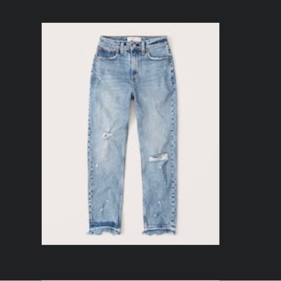 Abercrombie & Fitch curve love high rise mom jeans - Picture 2 of 2